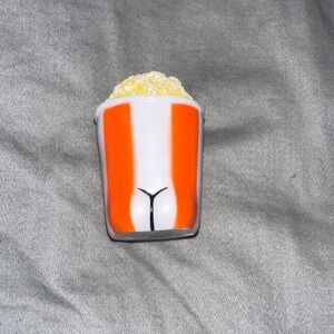 Red and White Popcorn toy figure